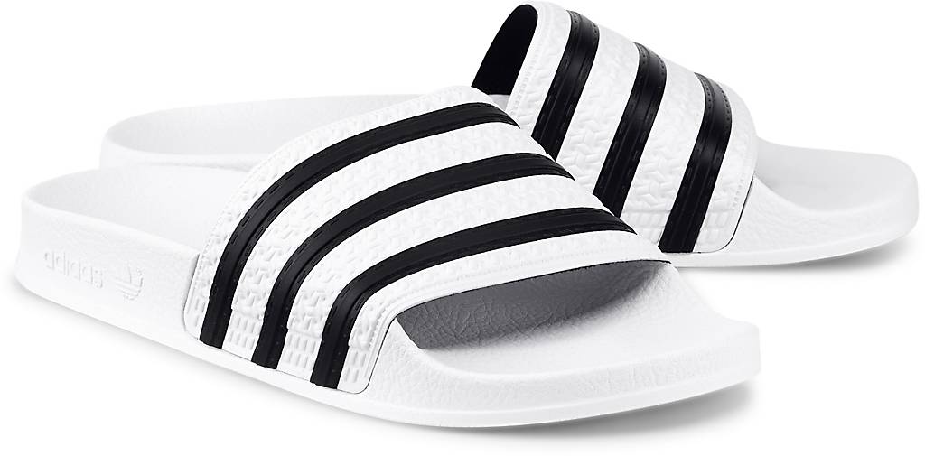 adiletten grau weiß